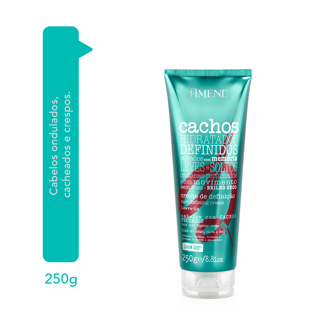 Leave-in para Cabelos com Cachos mais Fechados Amend Cachos 250g